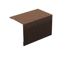 Уголок внешний металлический с посыпкой, Песчаный