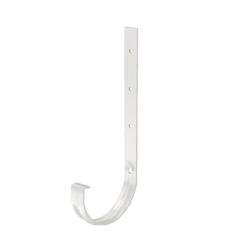 Кронштейн жёлоба металлический Комфорт Белый, (RAL 9003)