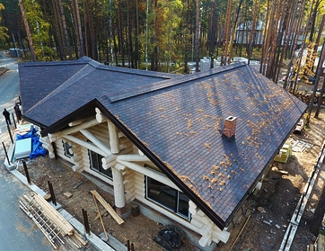 Гибкая черепица Premium, Цюрих, Мокко - 84