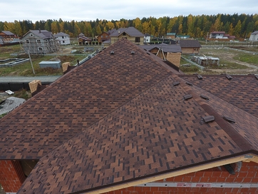 Гибкая черепица Premium, Генуя, Кофе - 156