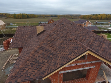 Гибкая черепица Premium, Генуя, Кофе - 197