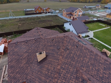 Гибкая черепица Premium, Генуя, Кофе - 189