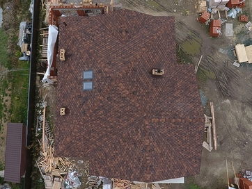 Гибкая черепица Premium, Генуя, Кофе - 316