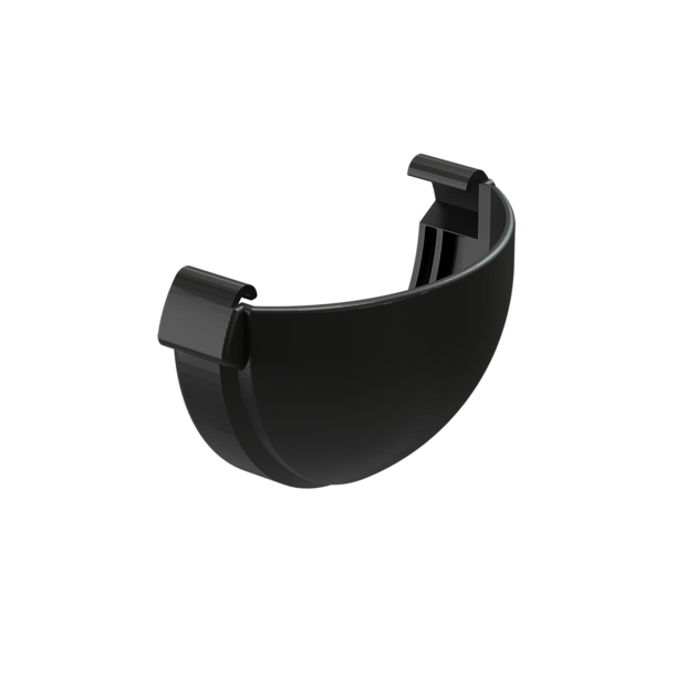 Заглушка желоба Lux, карбон - 1