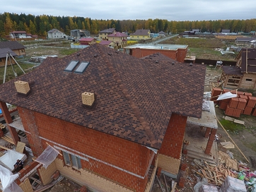 Гибкая черепица Premium, Генуя, Кофе - 162