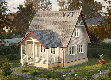 Сайдинг Premium, Блок-Хаус, крем-брюле - 3