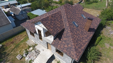 Гибкая черепица Premium, Генуя, Кофе - 311