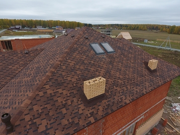 Гибкая черепица Premium, Генуя, Кофе - 204