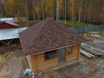 Гибкая черепица Premium, Генуя, Кофе - 324