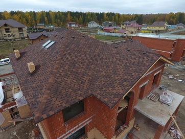 Гибкая черепица Premium, Генуя, Кофе - 158