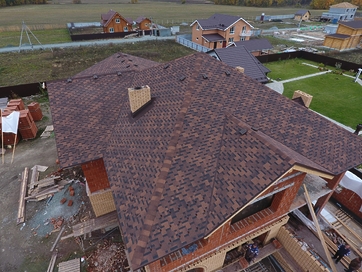 Гибкая черепица Premium, Генуя, Кофе - 193